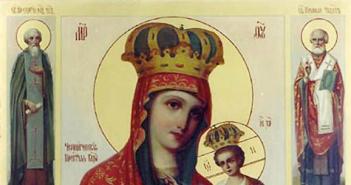Об Ильинской (Черниговской) иконе Божией Матери Чудотворная икона божьей матери ильинско черниговская